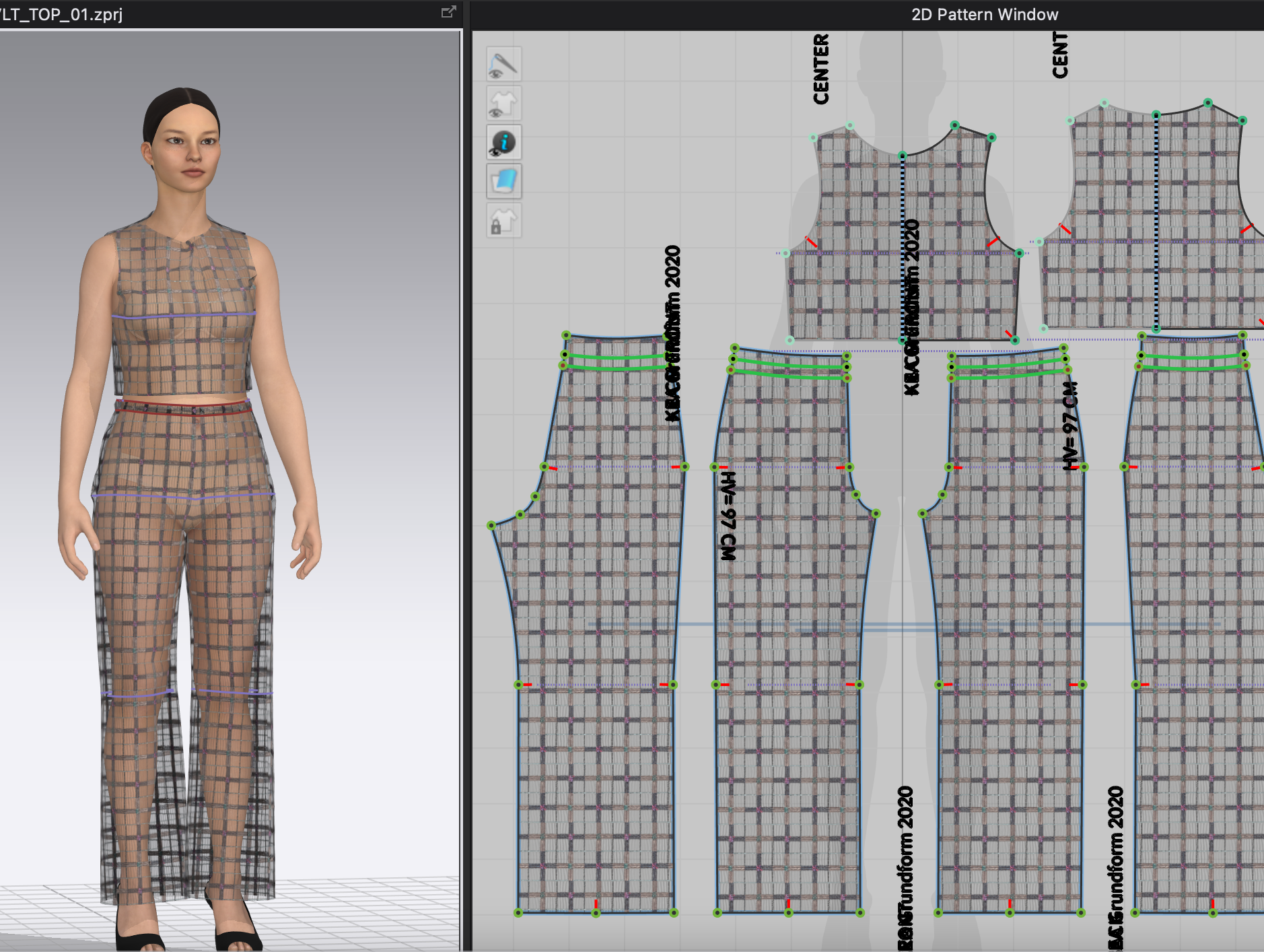 Virtual prototype digital fashion clo3d buy online